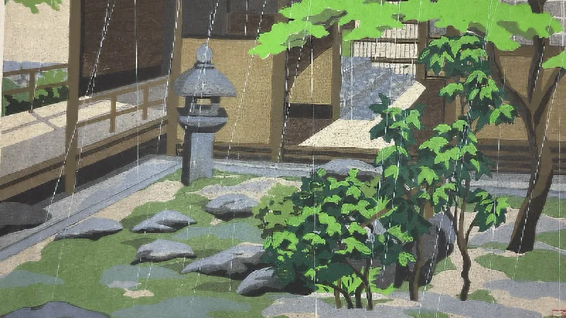 雨の黄梅院